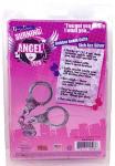 Bachelor & LGBT Bachelorette Party Favor Burning Angel Rubber Handcuffs 